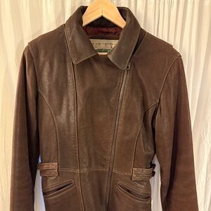 Guess Moto Leather Jacket